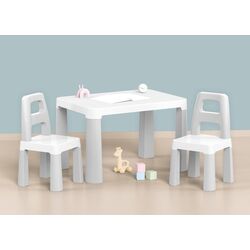 Set masa+2 scaunele TechnoK 0150 (White/Grey)