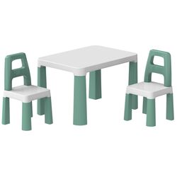Набор стол+2 стульчика TechnoK 0440 (White/Green) Thumb