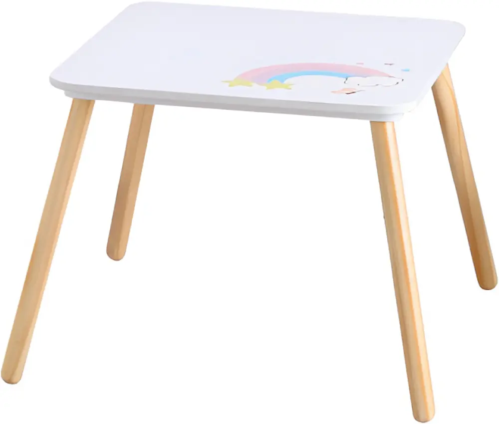 Set masa + 2 scaune Tempo Kondela Saver Typ 1 (White/Natural)