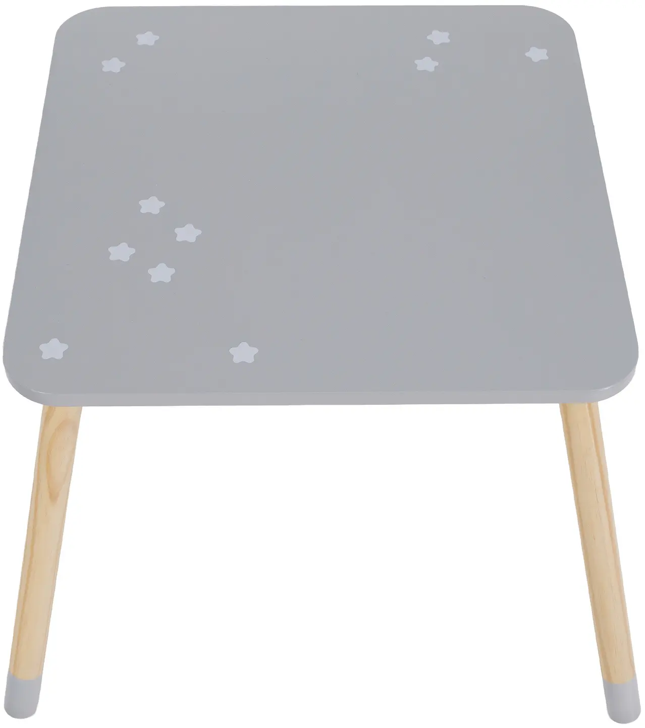 Набор стол + 2 стульчика Tempo Kondela Saver TYP 2 (Grey/Natural) - 5