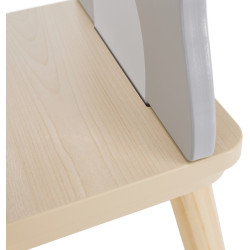 Набор стол + 2 стульчика Tempo Kondela Saver TYP 2 (Grey/Natural) Thumb