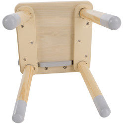 Набор стол + 2 стульчика Tempo Kondela Saver TYP 2 (Grey/Natural) Thumb