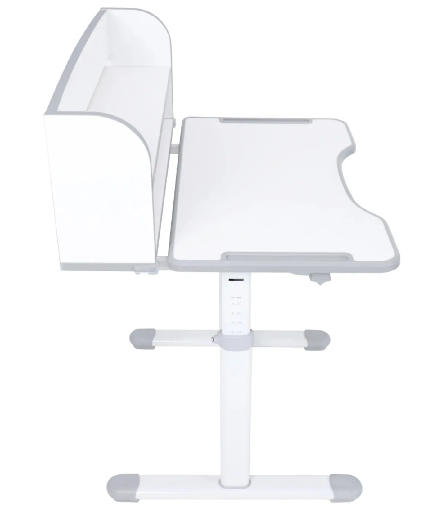 Set masa + scaun Tempo Kondela Zion (Grey/White) - 6