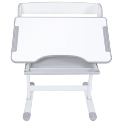 Set masa + scaun Tempo Kondela Zion (Grey/White) Thumb