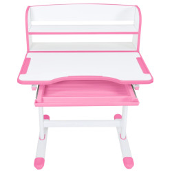 Set masa + scaun Tempo Kondela Zion (Pink/White) Thumb