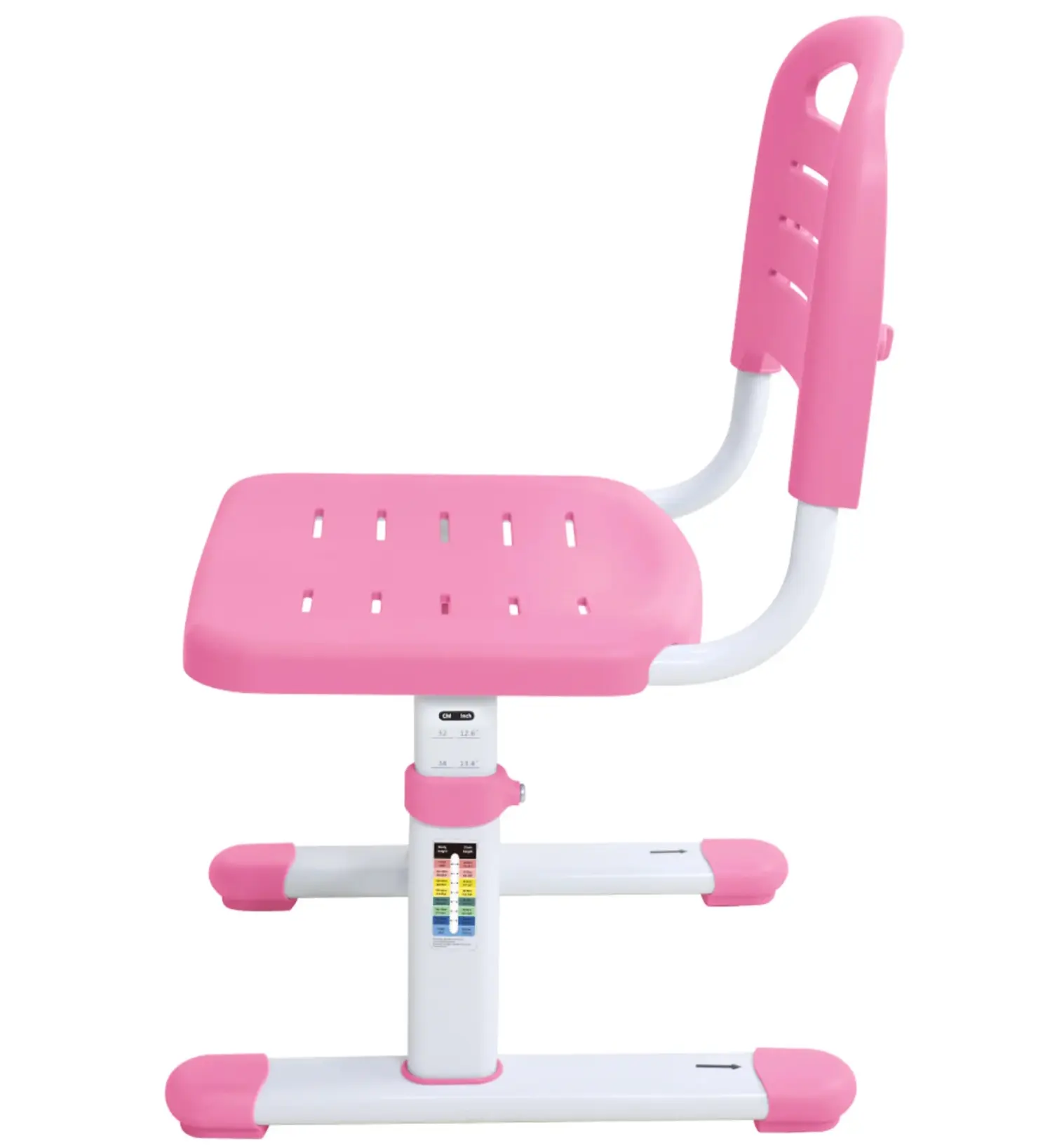 Set masa + scaun Tempo Kondela Zion (Pink/White) - 9