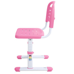 Set masa + scaun Tempo Kondela Zion (Pink/White) Thumb