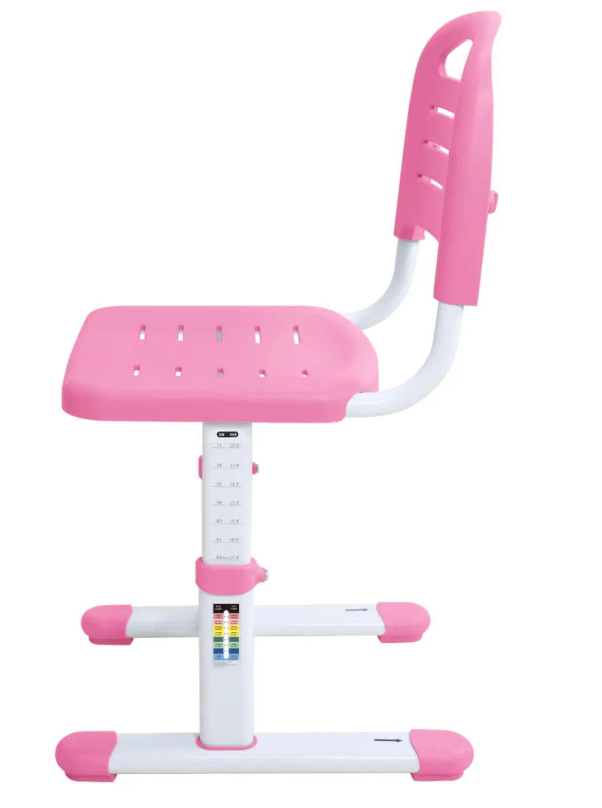 Set masa + scaun Tempo Kondela Zion (Pink/White) - 10