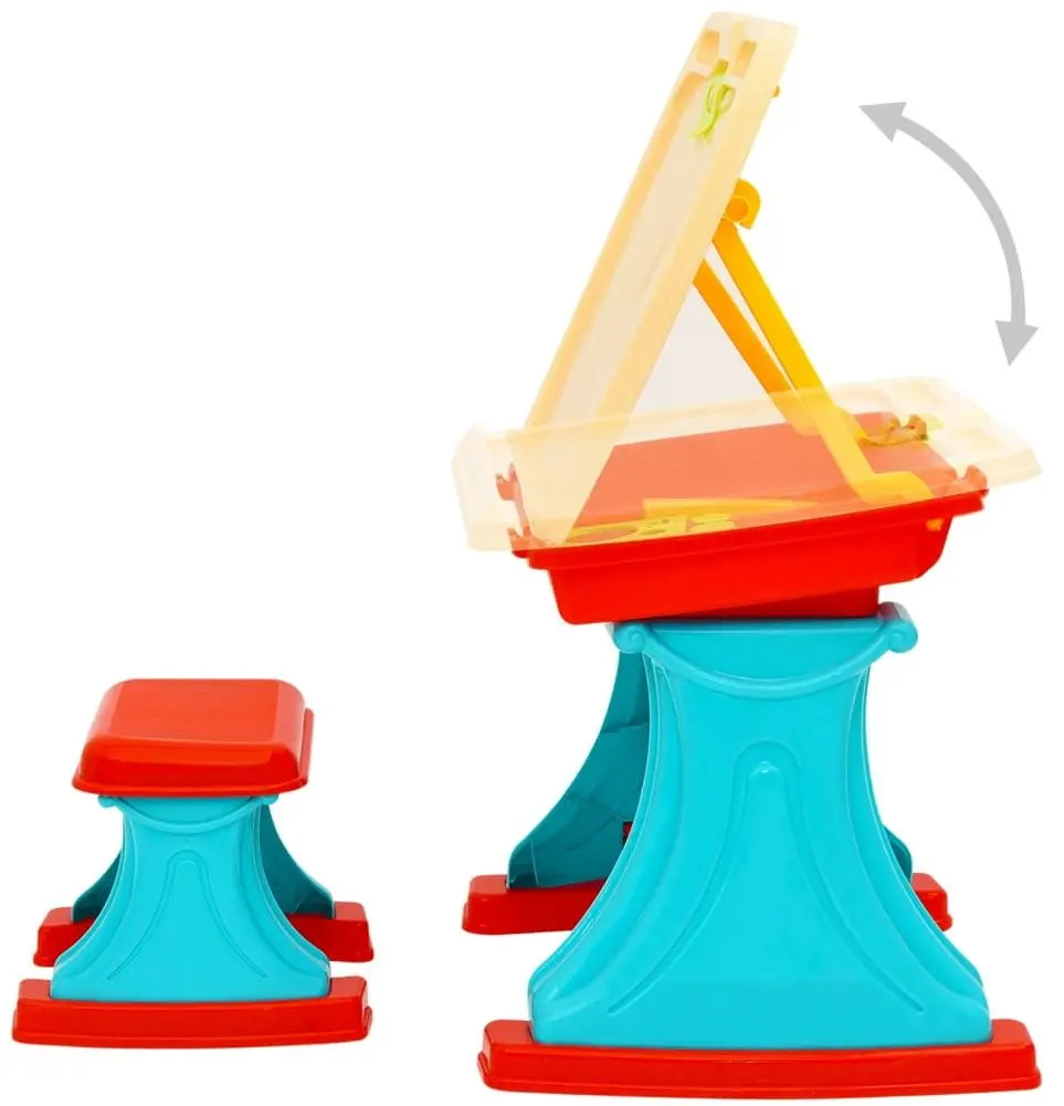 Set masa + scaun VidaXL 80343 (Blue/Red)