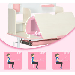 Set banca si scaun Zonekiz 312-088V00PK (Pink) Thumb