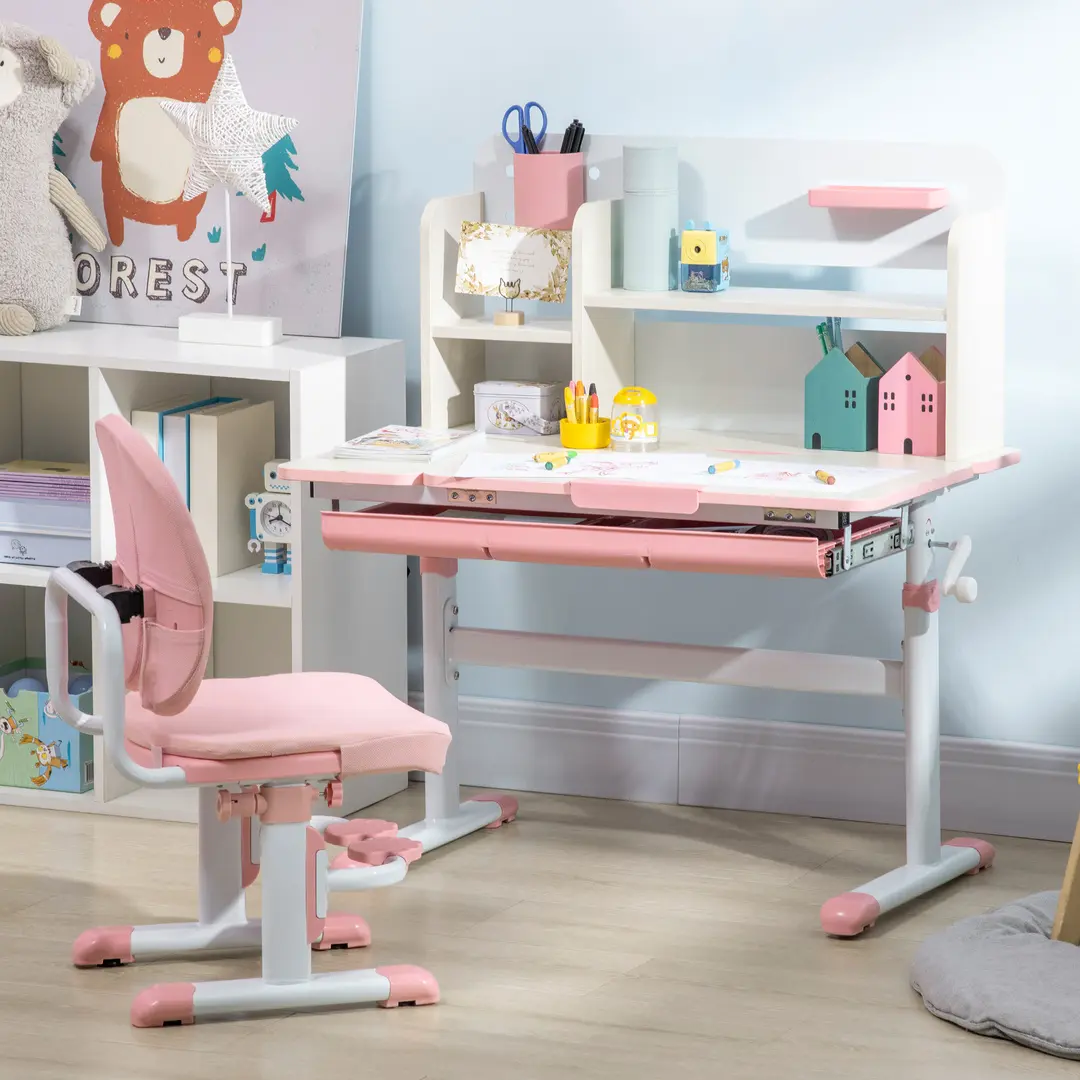 Set banca si scaun Zonekiz 312-088V00PK (Pink)