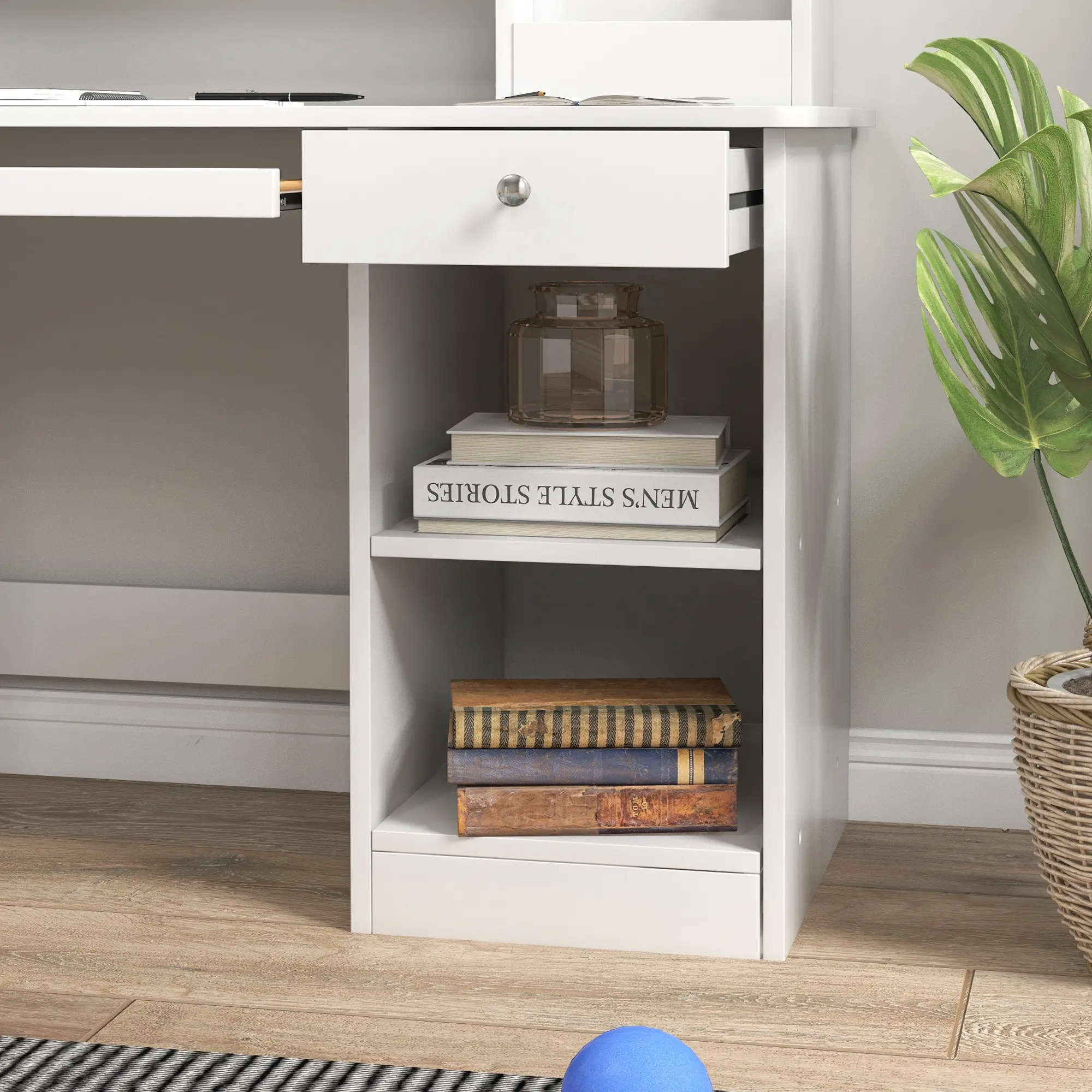 Набор парта со стулом Zonekiz 312-107V80WT (White) - 4
