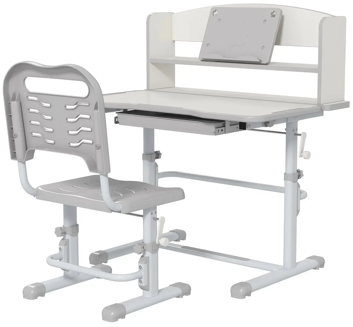 Set masa + scaun Zonekiz 312-106V80GY (Grey)