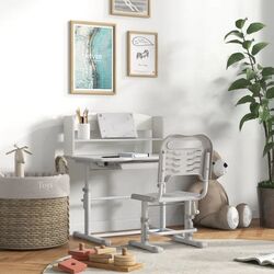 Set masa + scaun Zonekiz 312-106V80GY (Grey)