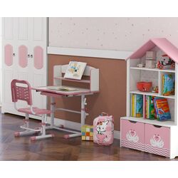 Набор парта + стульчик Zonekiz 312-106V80PK (Pink)