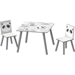 Set masa + 2 scaune Zonekiz 312-102V00GY (Grey) Thumb