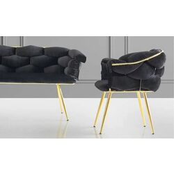 Set de mobila Casa Moora ADNSE2 (Black/Gold) Thumb
