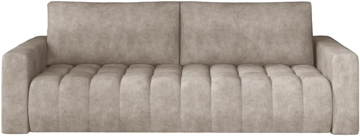 Set de mobila moale Eltap Lazaro 3+1+Pouf Dora 21 (Beige)