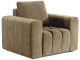 Set de mobila moale Eltap Lazaro 3+1+Pouf Dora 21 (Beige)