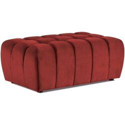 Set de mobila moale Eltap Lazaro 3+1+Pouf Dora 63 (Brick) Thumb