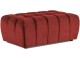 Set de mobila moale Eltap Lazaro 3+1+Pouf Dora 63 (Brick)