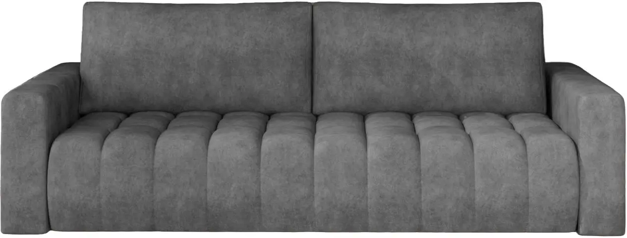 Set de mobila moale Eltap Lazaro 3+1+Pouf Dora 95 (Graphite)