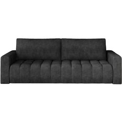 Set de mobila moale Eltap Lazaro 3+1+Pouf Dora 96 (Anthracite) Thumb