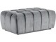 Set de mobila moale Eltap Lazaro 3+1+Pouf Grande 81 (Gray Light)