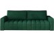 Set de mobila moale Eltap Lazaro 3+1+Pouf Kronos 19 (Green)