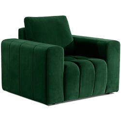 Set de mobila moale Eltap Lazaro 3+1+Pouf Kronos 19 (Green) Thumb