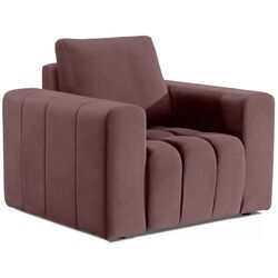 Набор мягкой мебели Eltap Lazaro 3+1+Pouf Matt Velvet 63 (Mountbatten Pink) Thumb