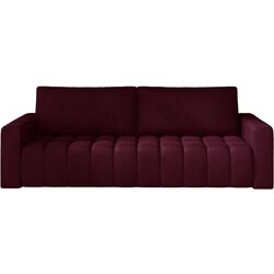 Set de mobila moale Eltap Lazaro 3+1+Pouf Matt Velvet 68 (Burgundy) Thumb