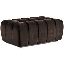 Set de mobila moale Eltap Lazaro 3+1+Pouf Monolith 29 (Brown Dark) Thumb