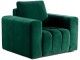 Set de mobila moale Eltap Lazaro 3+1+Pouf Monolith 37 (Emerald)