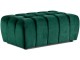 Set de mobila moale Eltap Lazaro 3+1+Pouf Monolith 37 (Emerald)