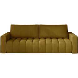 Set de mobila moale Eltap Lazaro 3+1+Pouf Monolith 48 (Mustard) Thumb