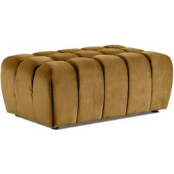 Set de mobila moale Eltap Lazaro 3+1+Pouf Monolith 48 (Mustard) Thumb