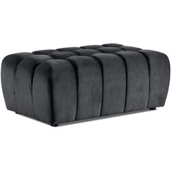 Набор мягкой мебели Eltap Lazaro 3+1+Pouf Monolith 97 (Dark Graphite) Thumb