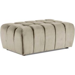Set de mobila moale Eltap Lazaro 3+1+Pouf Paros 02 (Beige) Thumb