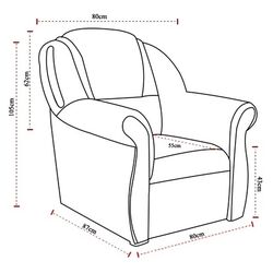 Набор мягкой мебели Eltap Lord 3+1+1 Dora 22 (Beige-Gray) Thumb