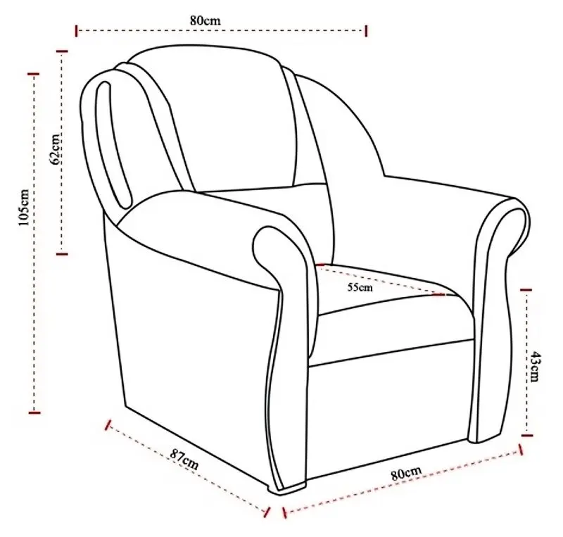 Набор мягкой мебели Eltap Lord 3+1+1 Dora 22 (Beige-Gray)