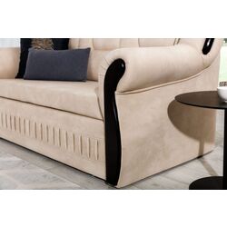 Set de mobila moale Eltap Lord 3+1+1 Texas 23 (Beige) Thumb