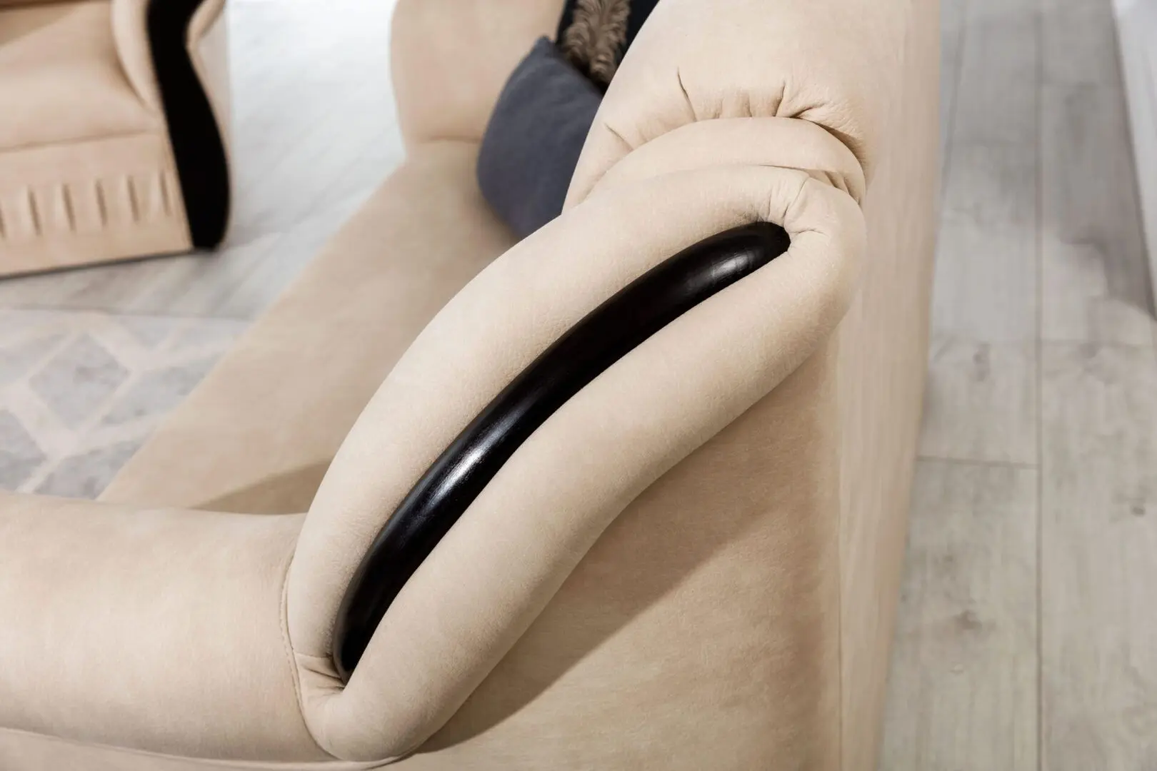 Set de mobila moale Eltap Lord 3+1+1 Texas 23 (Beige)