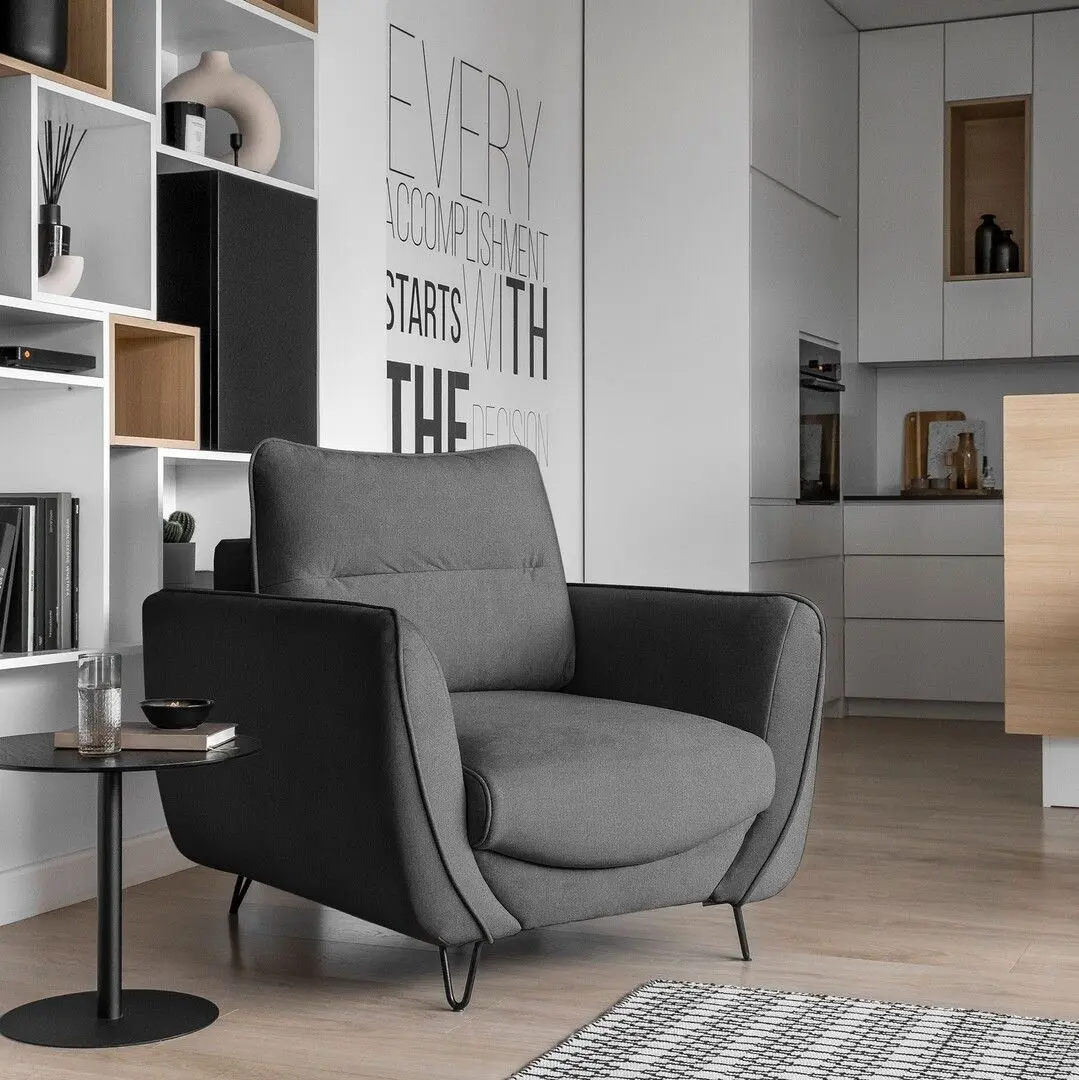 Set de mobila Eltap Silva Gojo 05 (Dark Gray)