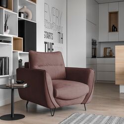 Set de mobila moale Eltap Silva Lukso 24 (Antique Pink) Thumb