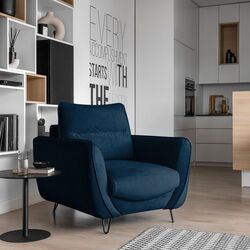 Набор мягкой мебели Eltap Silva Lukso 40 (Blue) Thumb