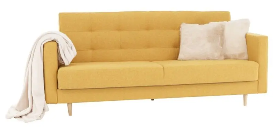 Set de mobila moale Mobhaus Amedia (Mustard)