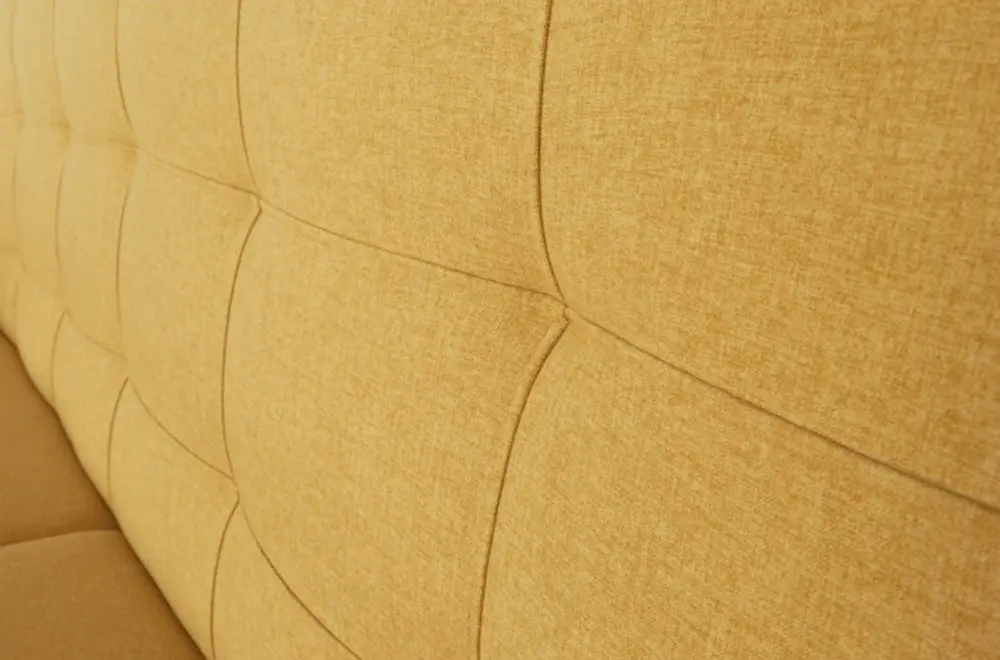 Set de mobila moale Mobhaus Amedia (Mustard)