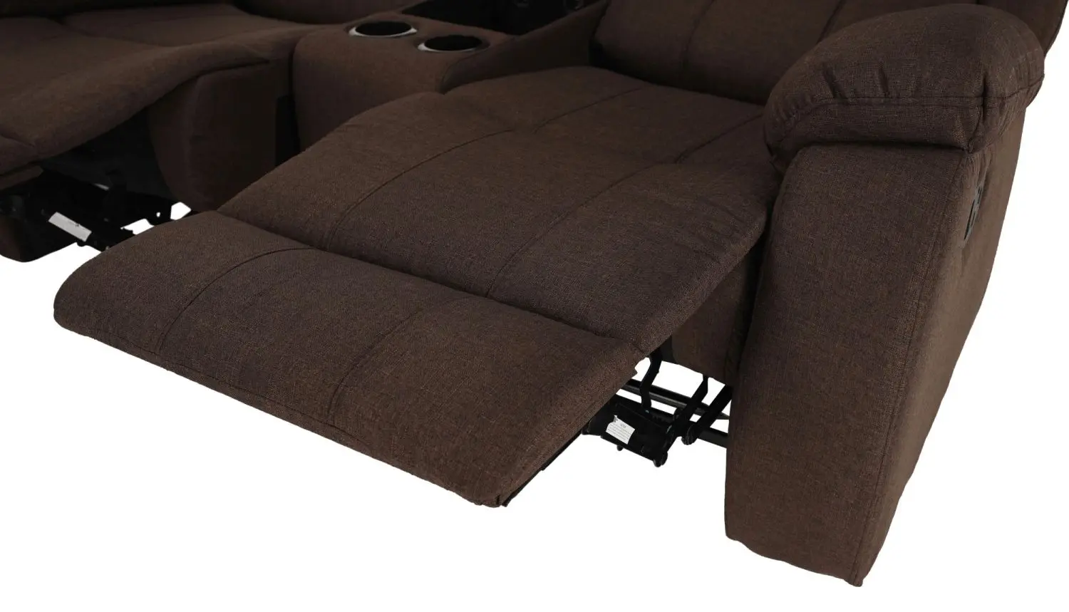 Set de mobila moale Mobhaus Fabron 2 New (Brown)