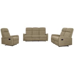 Set de mobila moale Tempo Kondela Fasan (Brown-Gray) Thumb